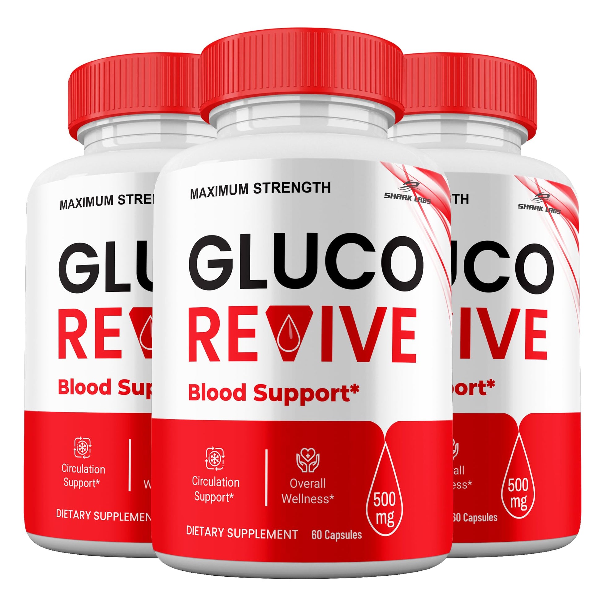 Shark Labs Gluco Revive 60 Capsules