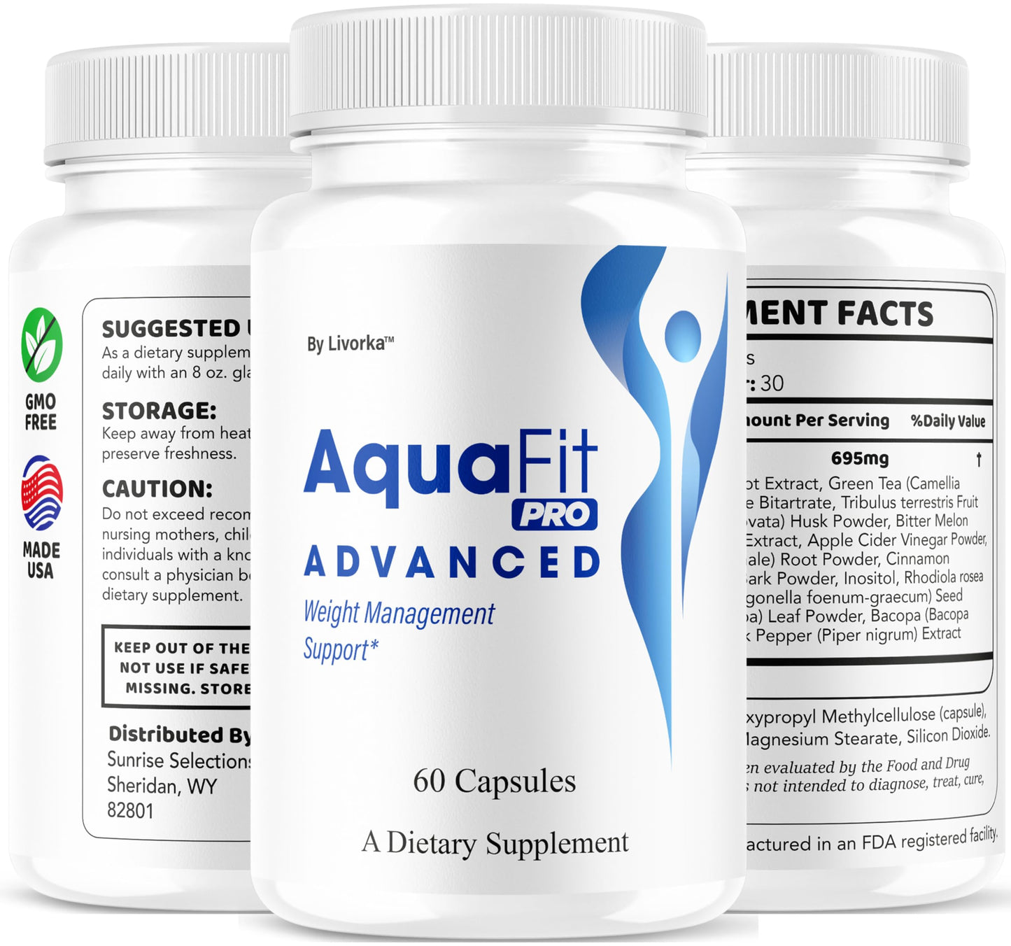 LIVORKA AquafitPro Advanced Capsules, 120 Capsules