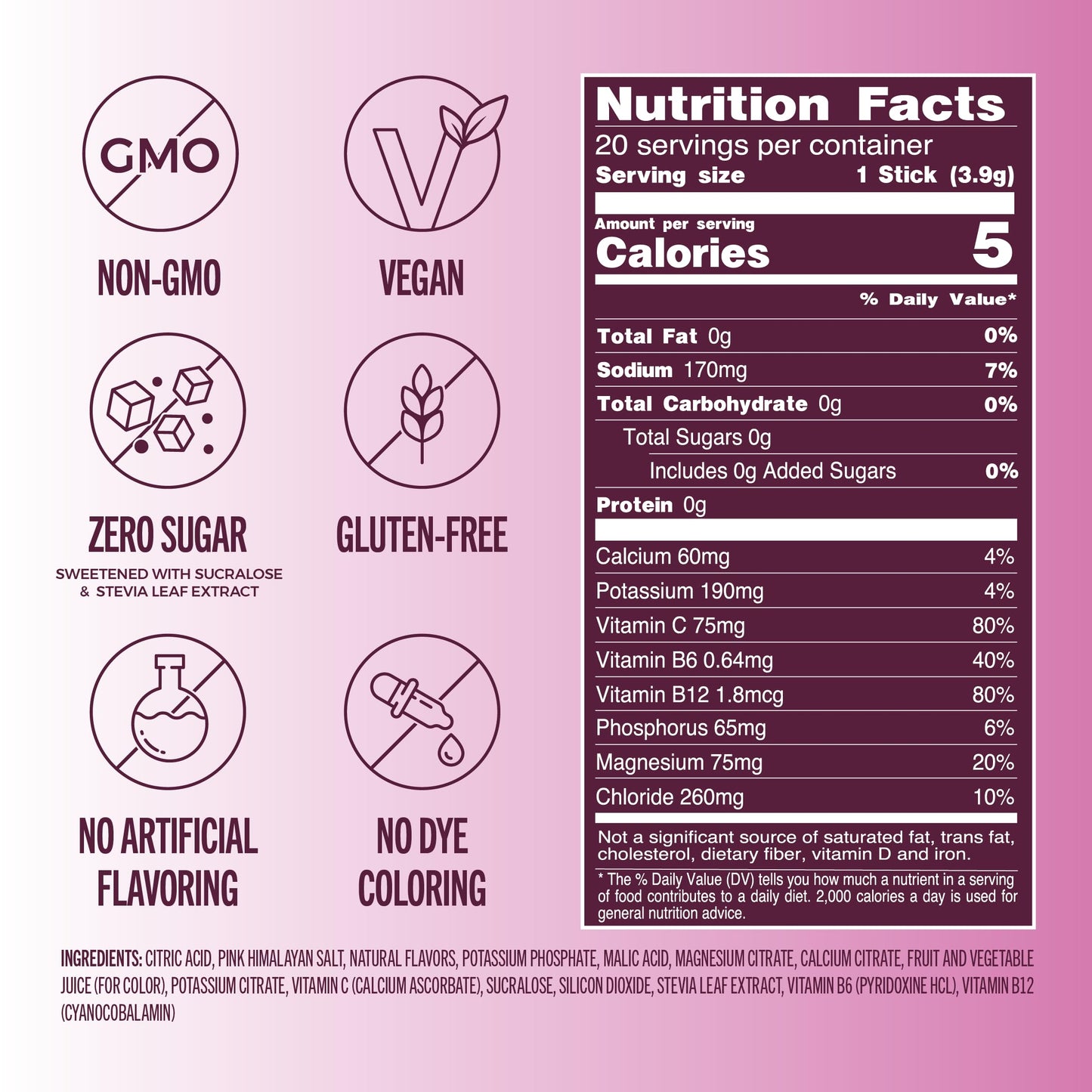 TREVI Electrolytes Powder Packets (2.75)