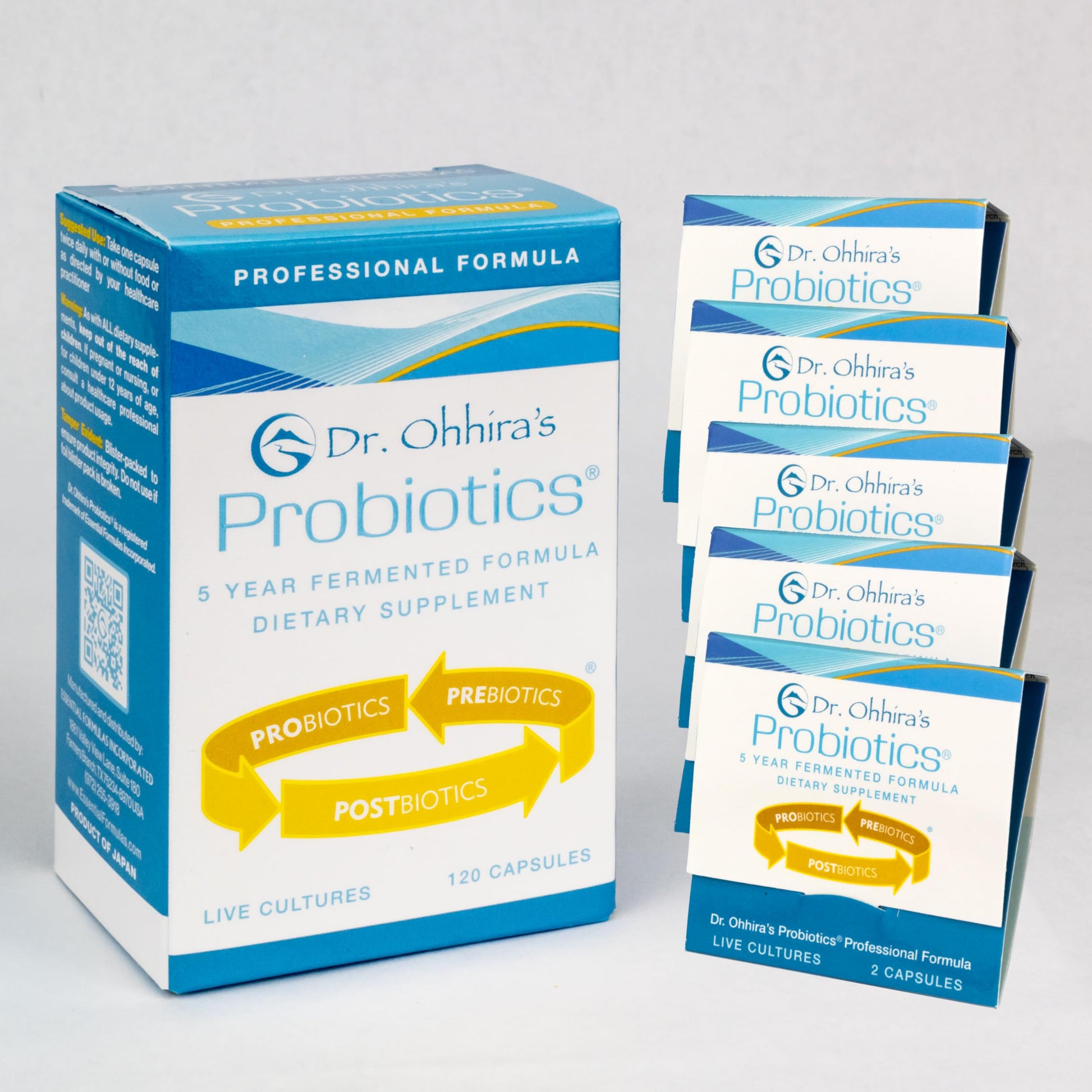 Essential Formulas Dr. Ohhira's Probiotics Professional Formula 120 Capsules