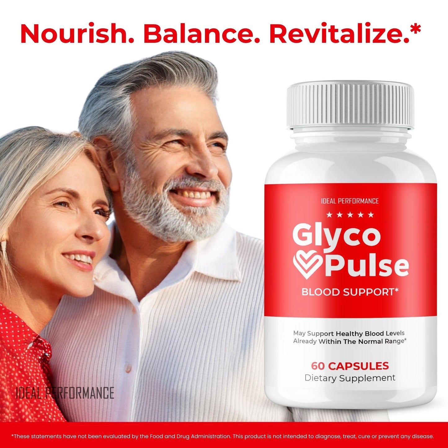 IDEAL PERFORMANCE Glyco Pulse Capsules 180 Count