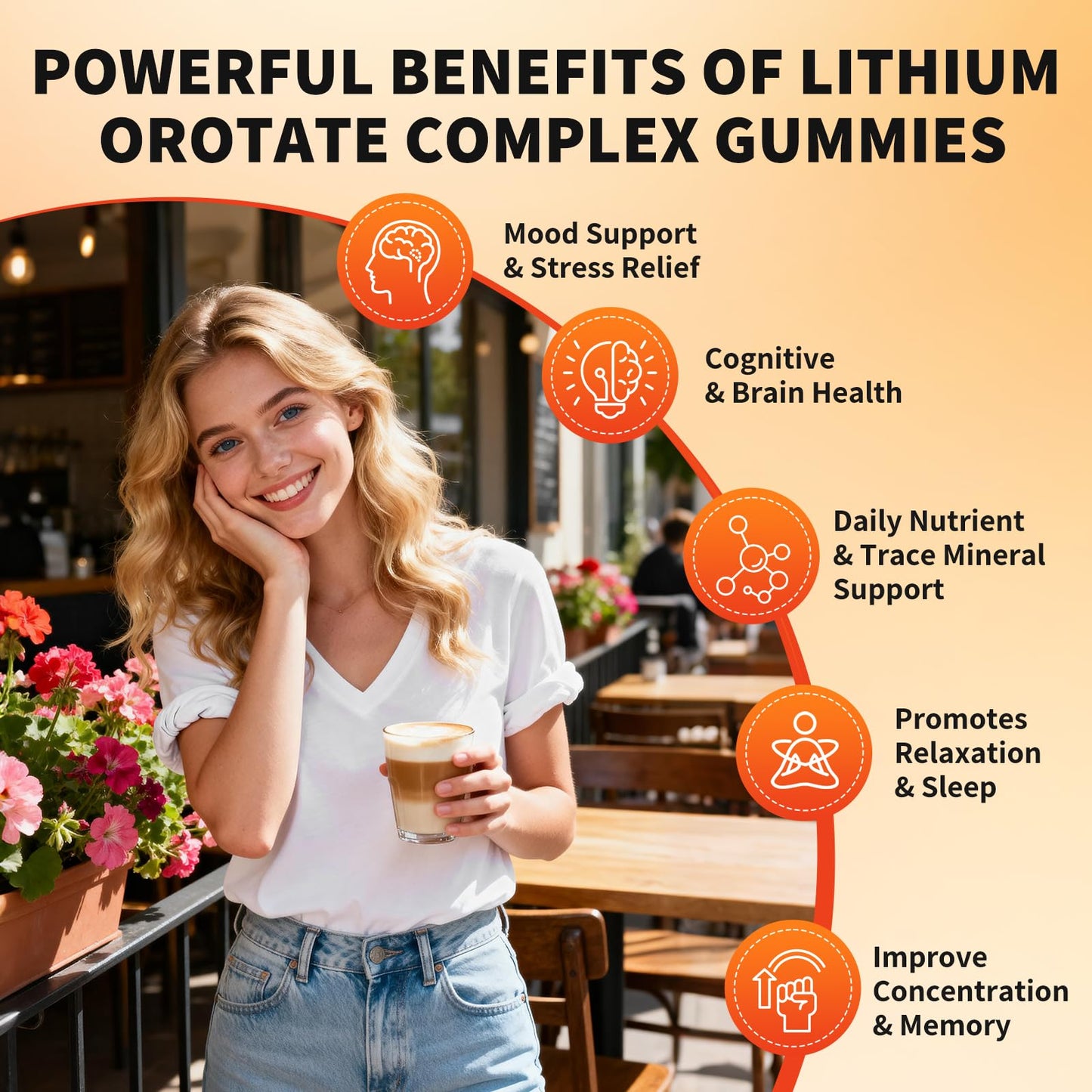 Hovika Lithium Orotate Gummies, 60 Count