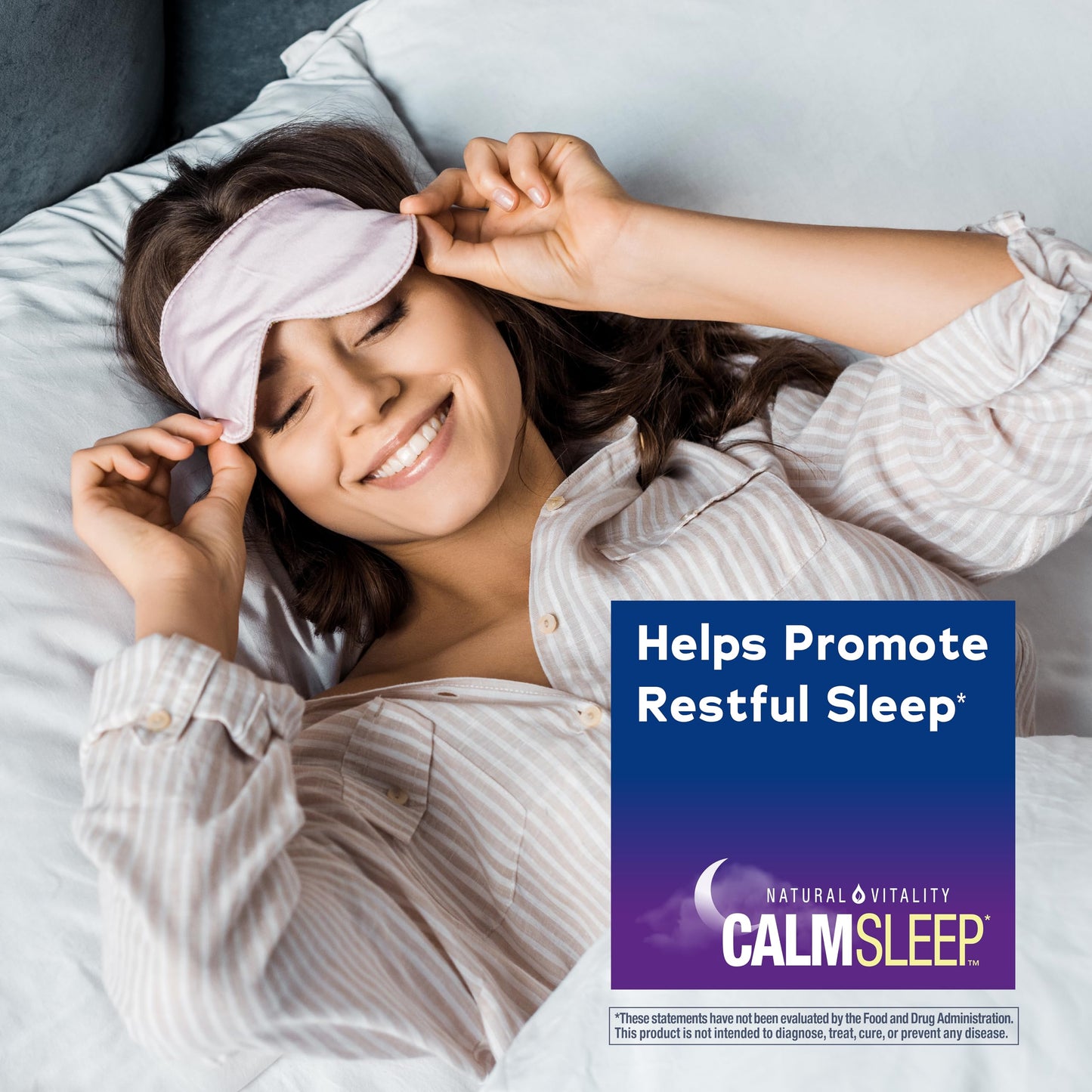 Natural Vitality Calm Sleep Melatonin 12mg Fast Dissolve Tablets, 120 Tablets