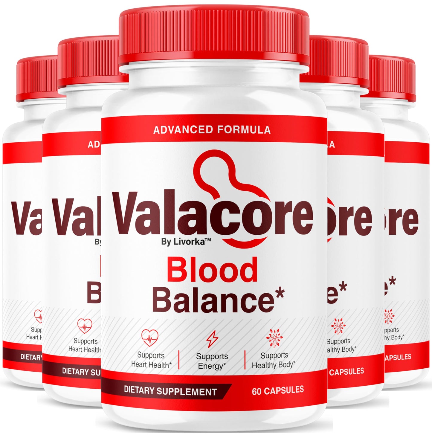 LIVORKA Valacore Blood Support Advanced Formula Capsules, 300 Capsules