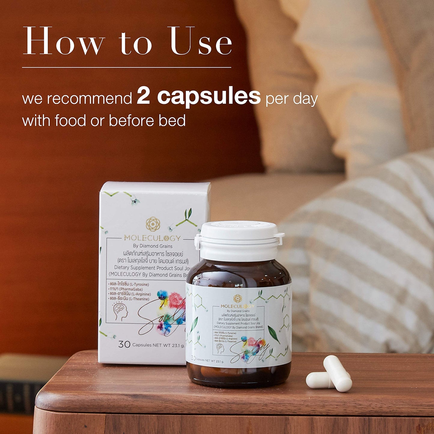 Diamond Grains Soul Joy & Brain Booster Capsules 30
