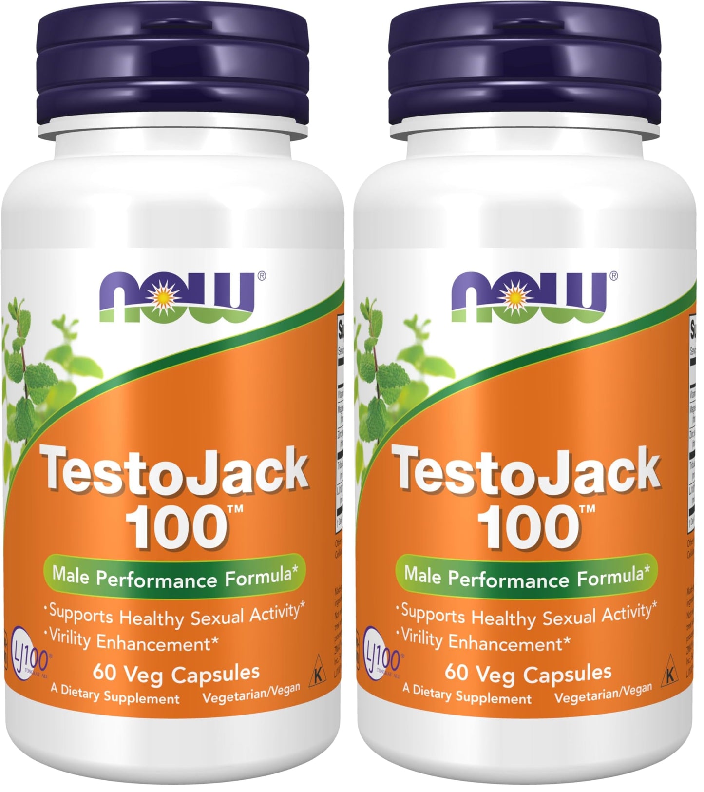 NOW Foods TestoJack 100 with LJ100, 120 Capsules