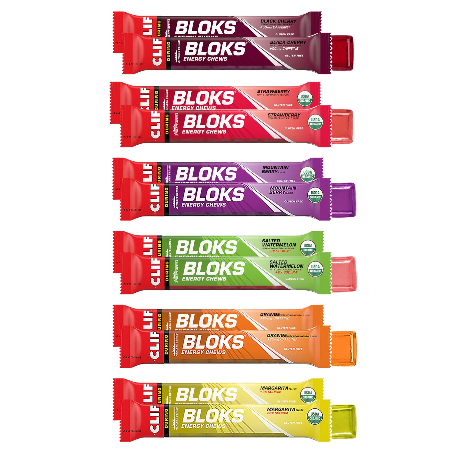 Clif Bloks Energy Chews Chewable 12 Packs