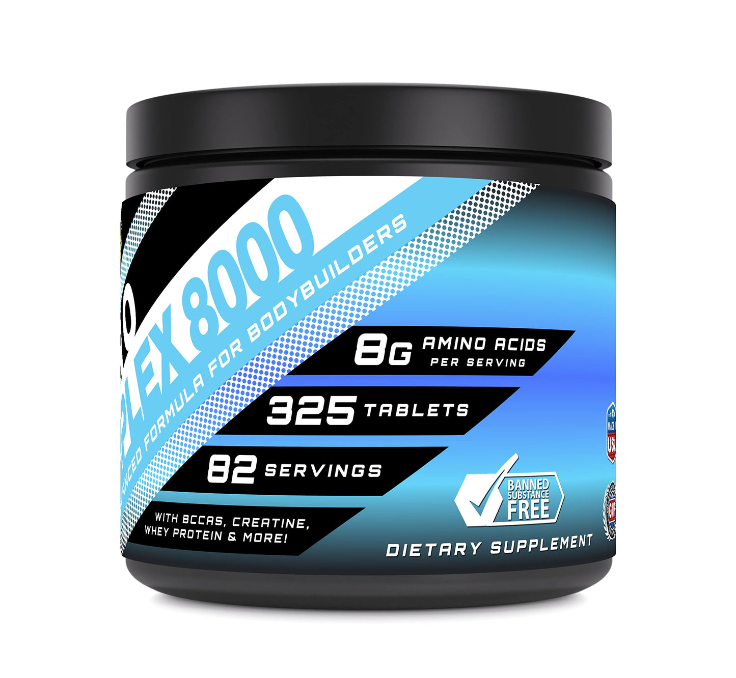 Amazing Muscle Amino Complex Supplement Tablet, 1 Count