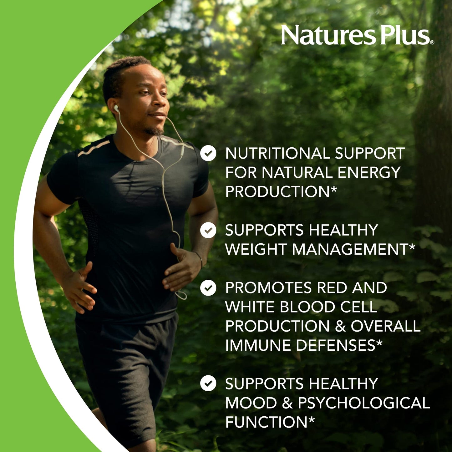 NaturesPlus Vitamin B12 500 mcg Tablet 90