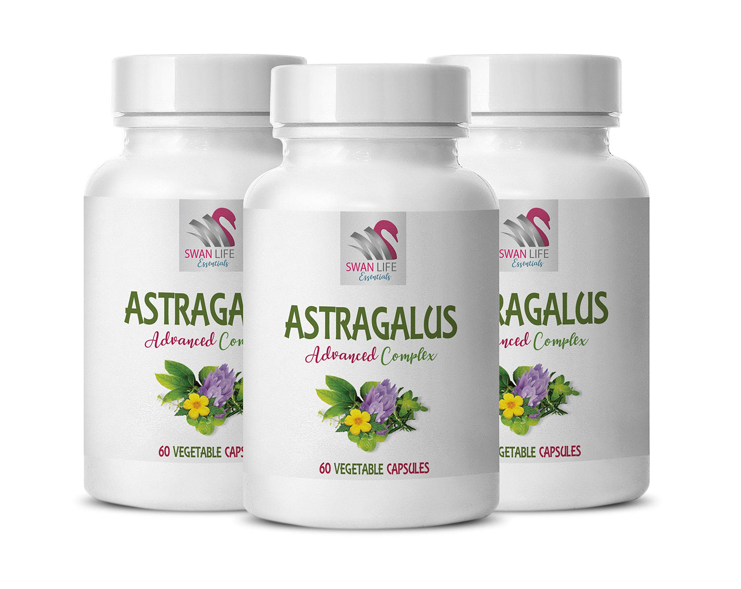 SWAN LIFE ESSENTIALS Astragalus Supplement Capsules, 120 Count