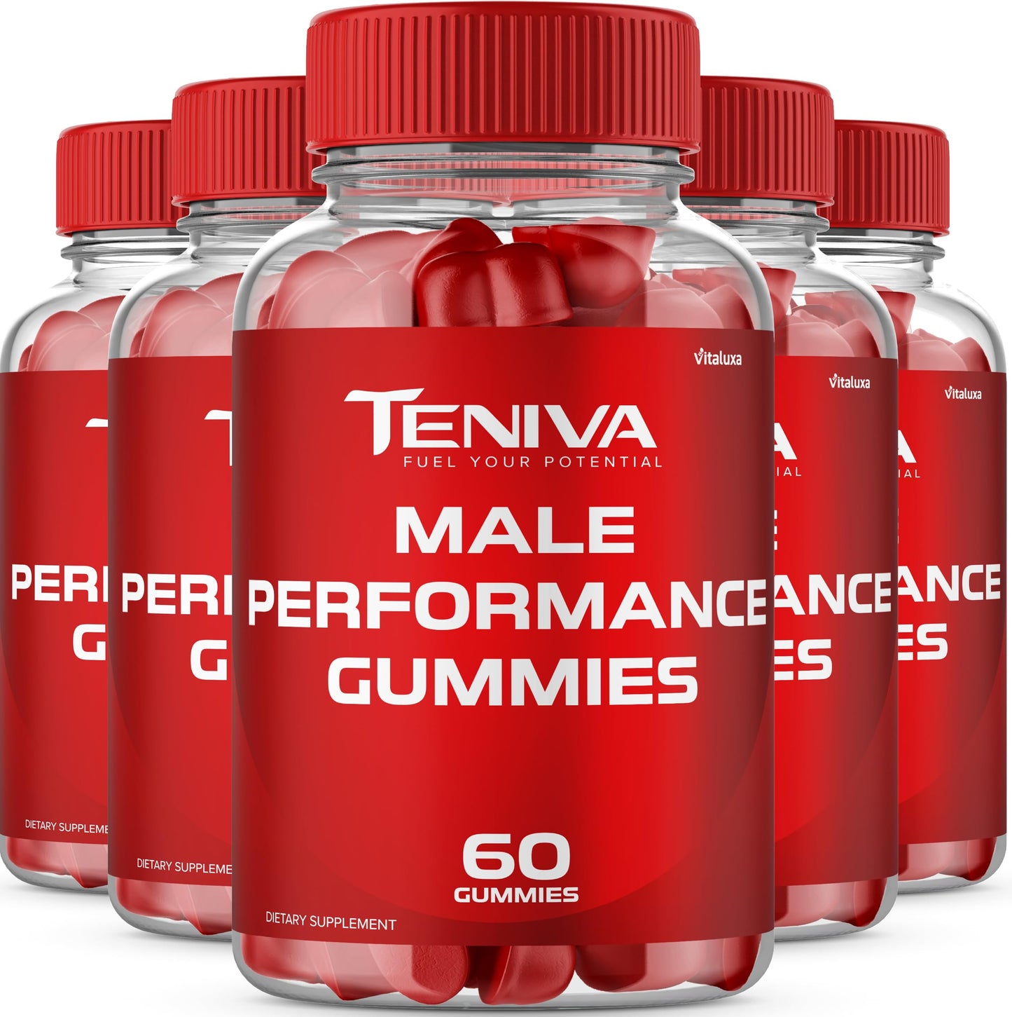 Vitaluxa Teniva Gummies, Gummy, 300 Count