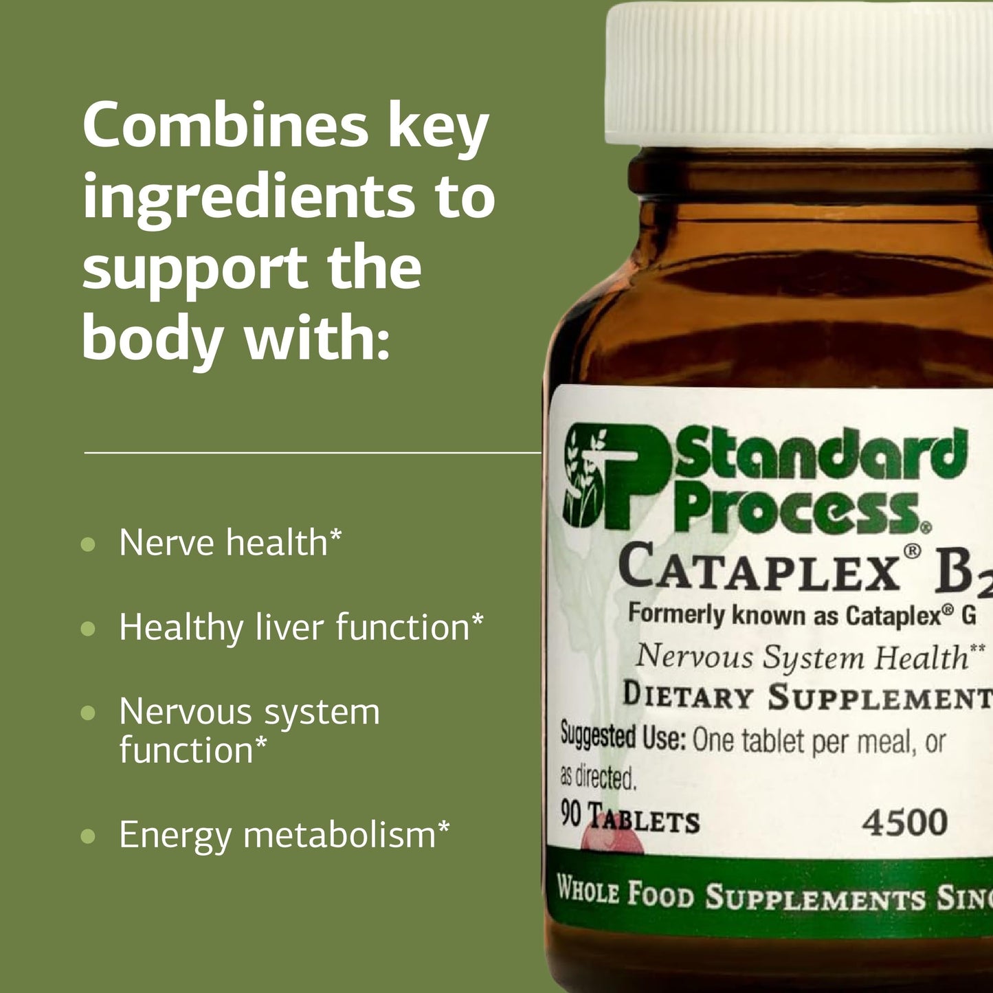 Standard Process Inc. Cataplex B2 90 Tablets