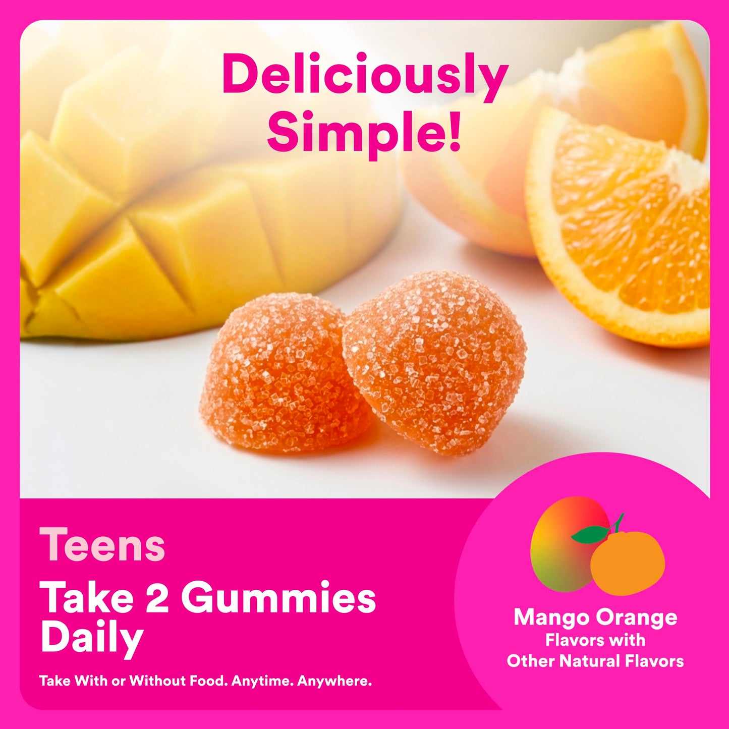 SmartyPants Teen Girl Multivitamin Gummies 1 Count