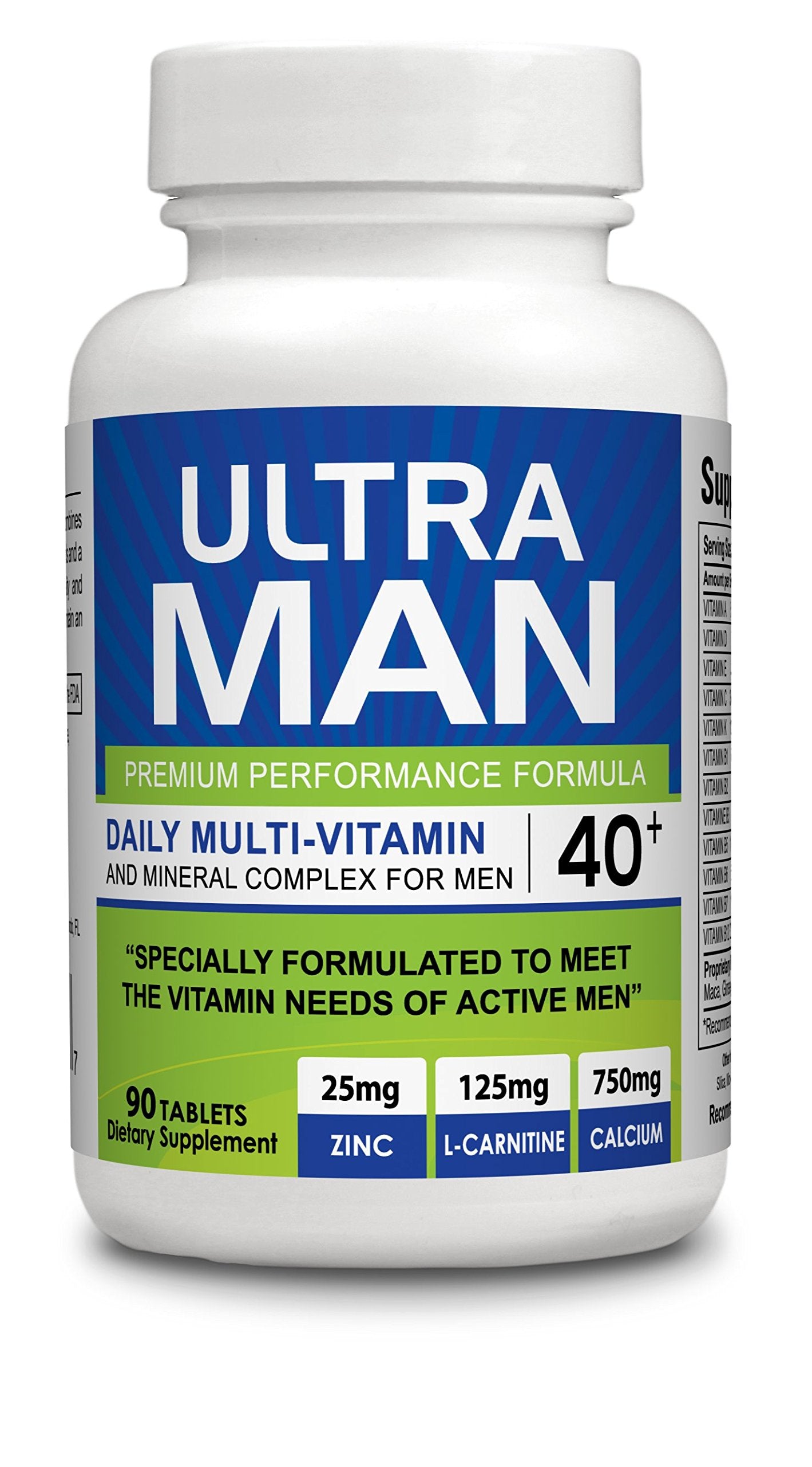 Organic Farms Vitamins Ultra Man Multivitamins Tablet, 90 Tablets