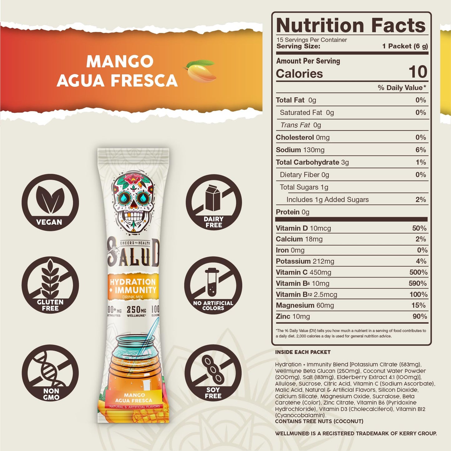 Taste Salud Variety 3-Pack Powder, 15 Servings Each