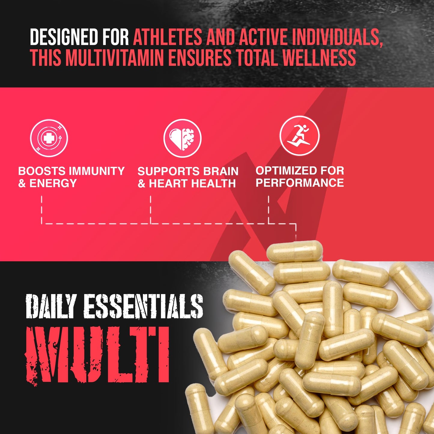 Apollon Nutrition Multivitamin – Daily Essential Vitamin & Mineral Complex Capsule, 1 Count