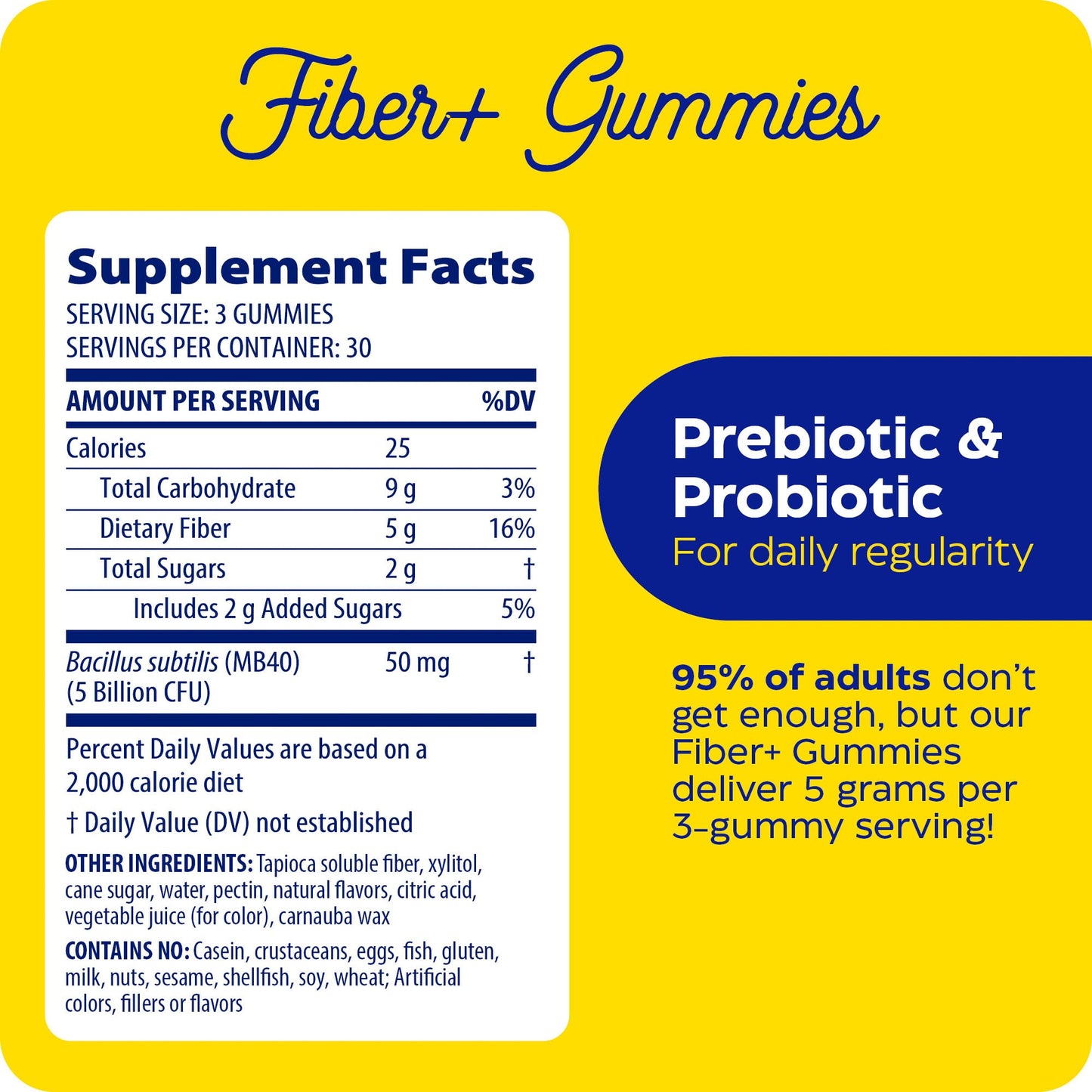 Enzymedica Fiber Gummies Gummy 90 Count