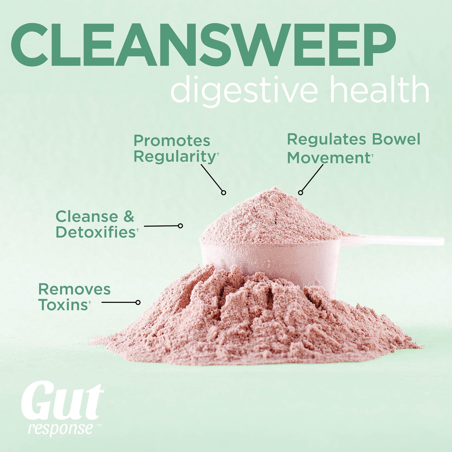 Windmill Gut Response CleanSweep with Natural Psyllium Seed Husks & Beet Fiber Powder 12 oz