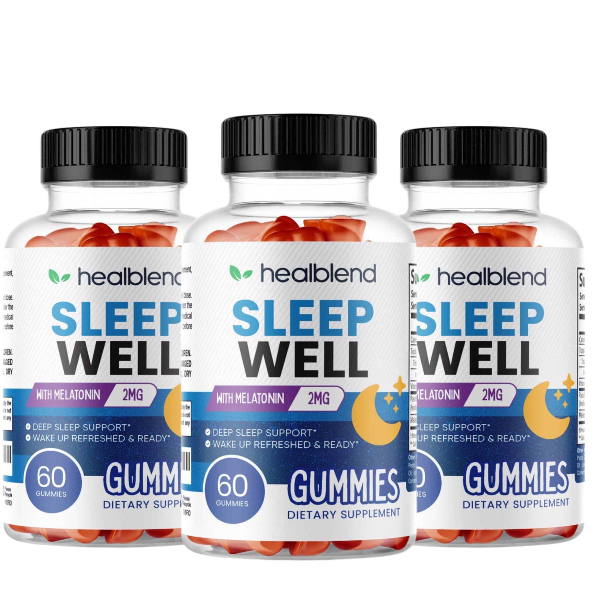 healblend Sleep Well Gummies 180 Gummies