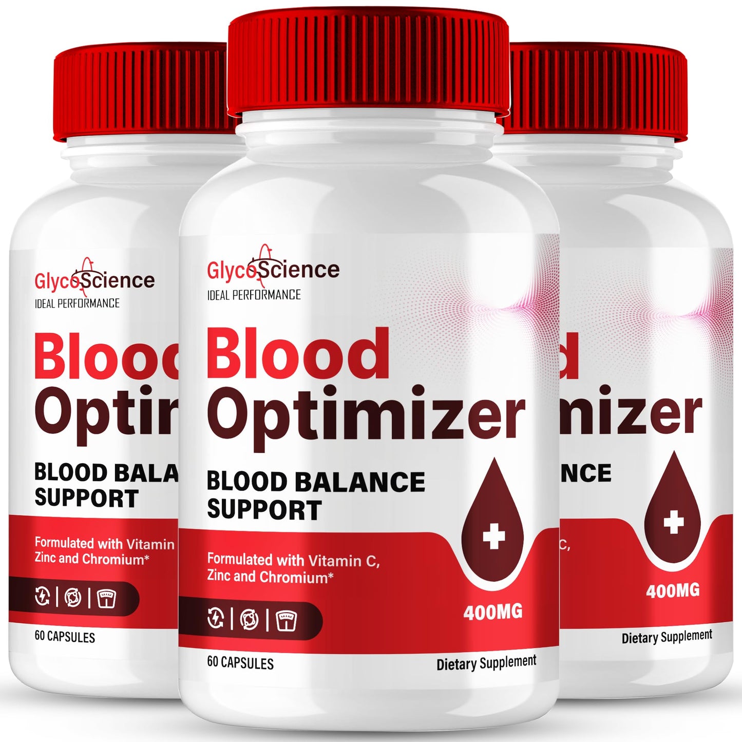 IDEAL PERFORMANCE GlycoScience Blood Optimizer Capsules, 180 Count