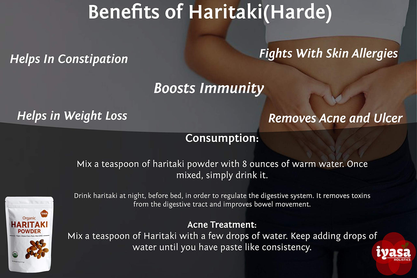 Iyasa Holistics Haritaki Organic Powder 4