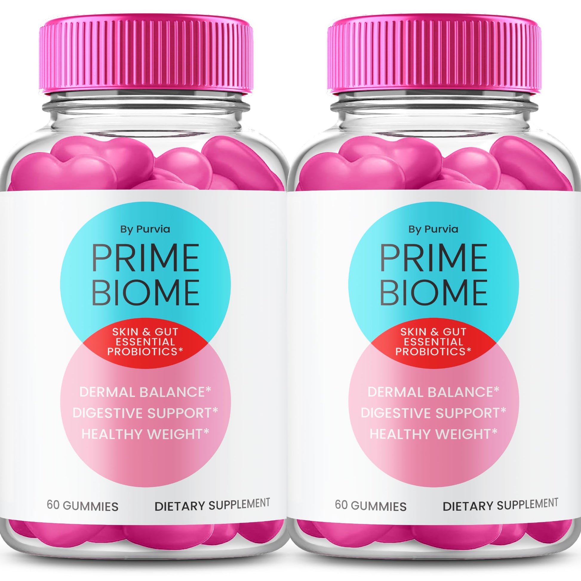 Purvia Prime Biome Gummies, 120 Count
