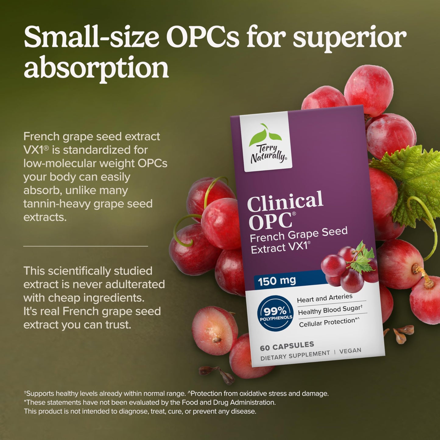 Terry Naturally Clinical OPC Softgels 60 Count