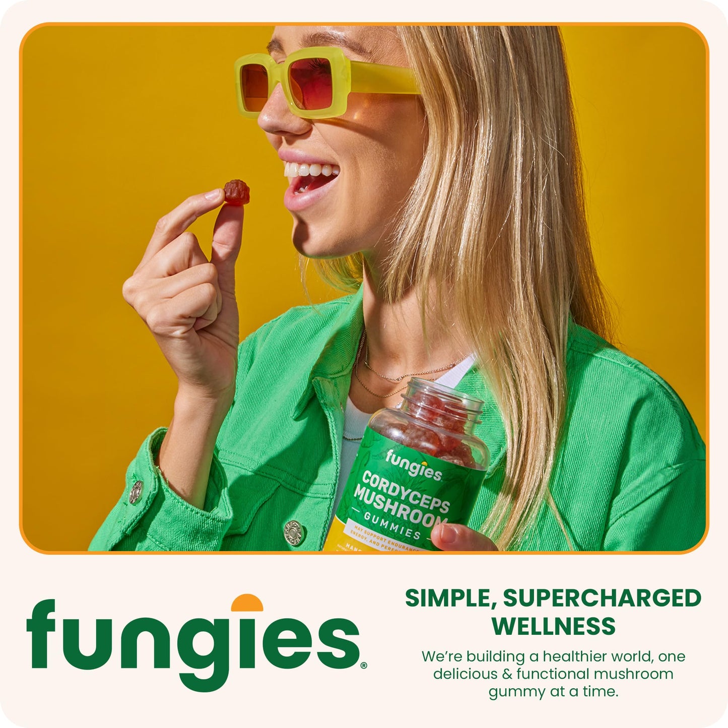 Fungies Cordyceps Mushroom Gummies, 60 Count