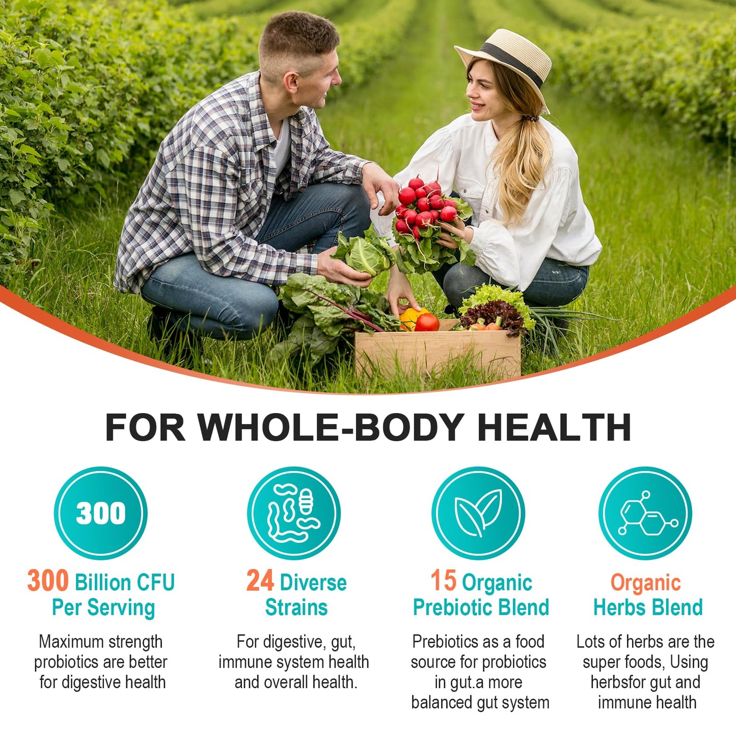 Cfuful Probiotics for Women & Men Capsule 60 Count