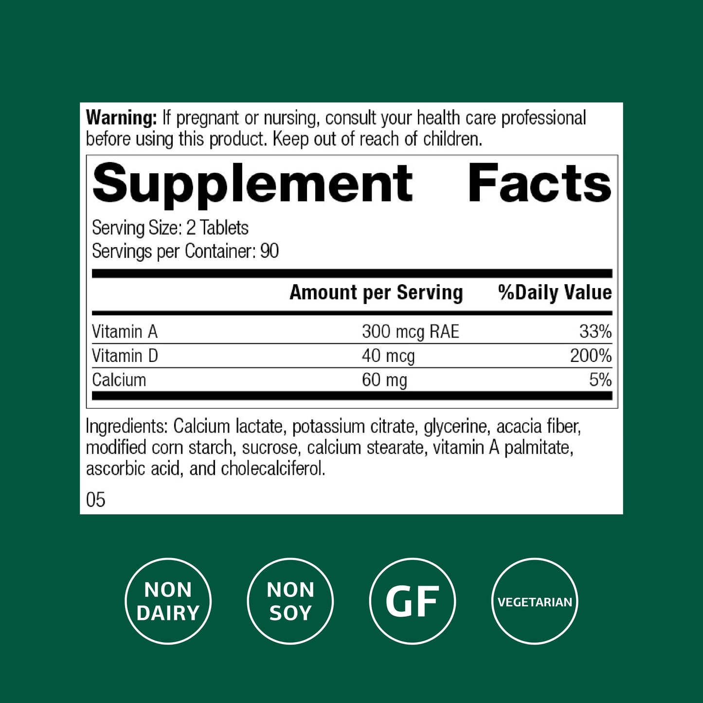 Standard Process Cataplex D 180 Tablets