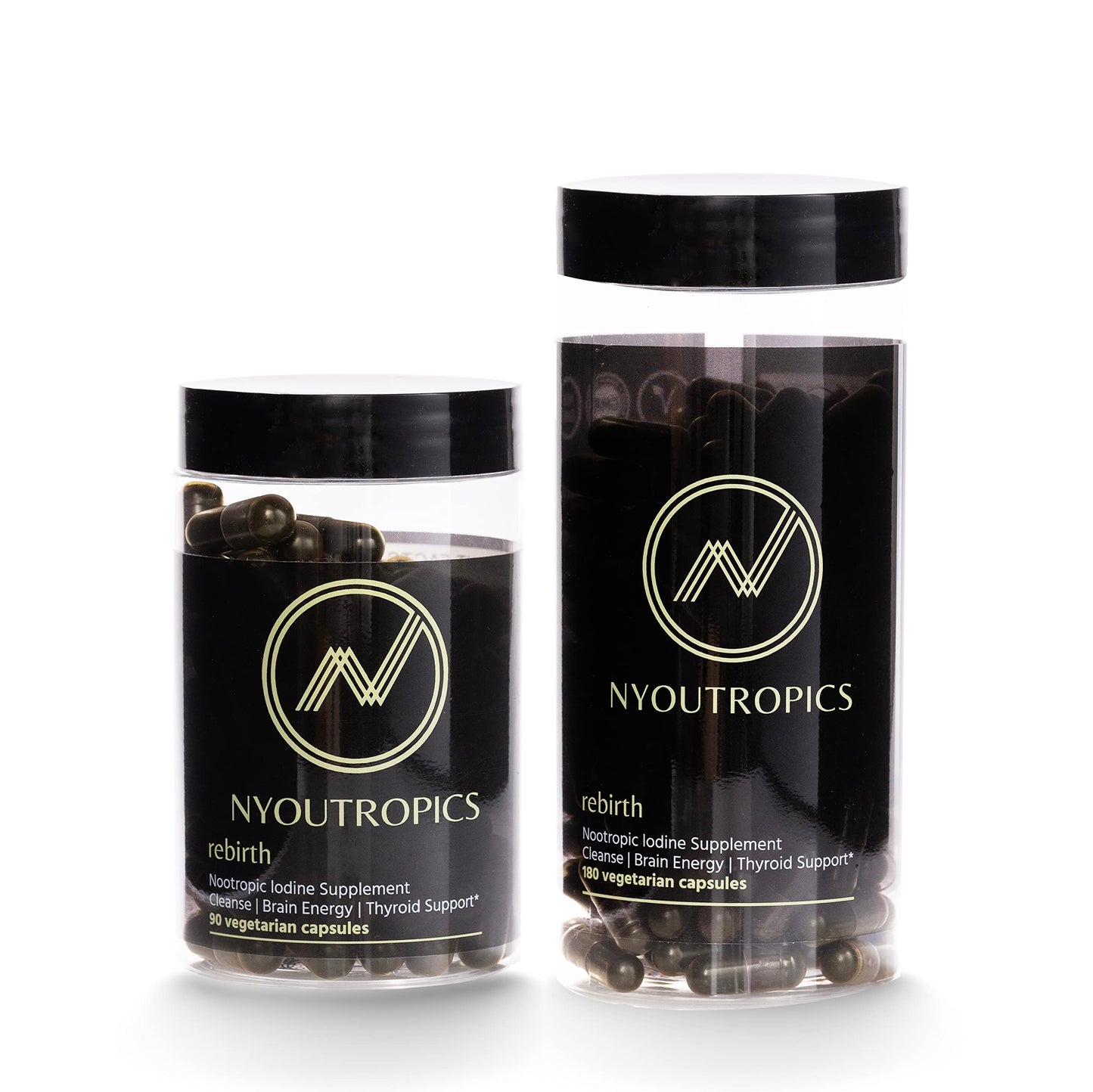NYOUTROPICS Nootropic Iodine Supplement Capsule, 90 Count