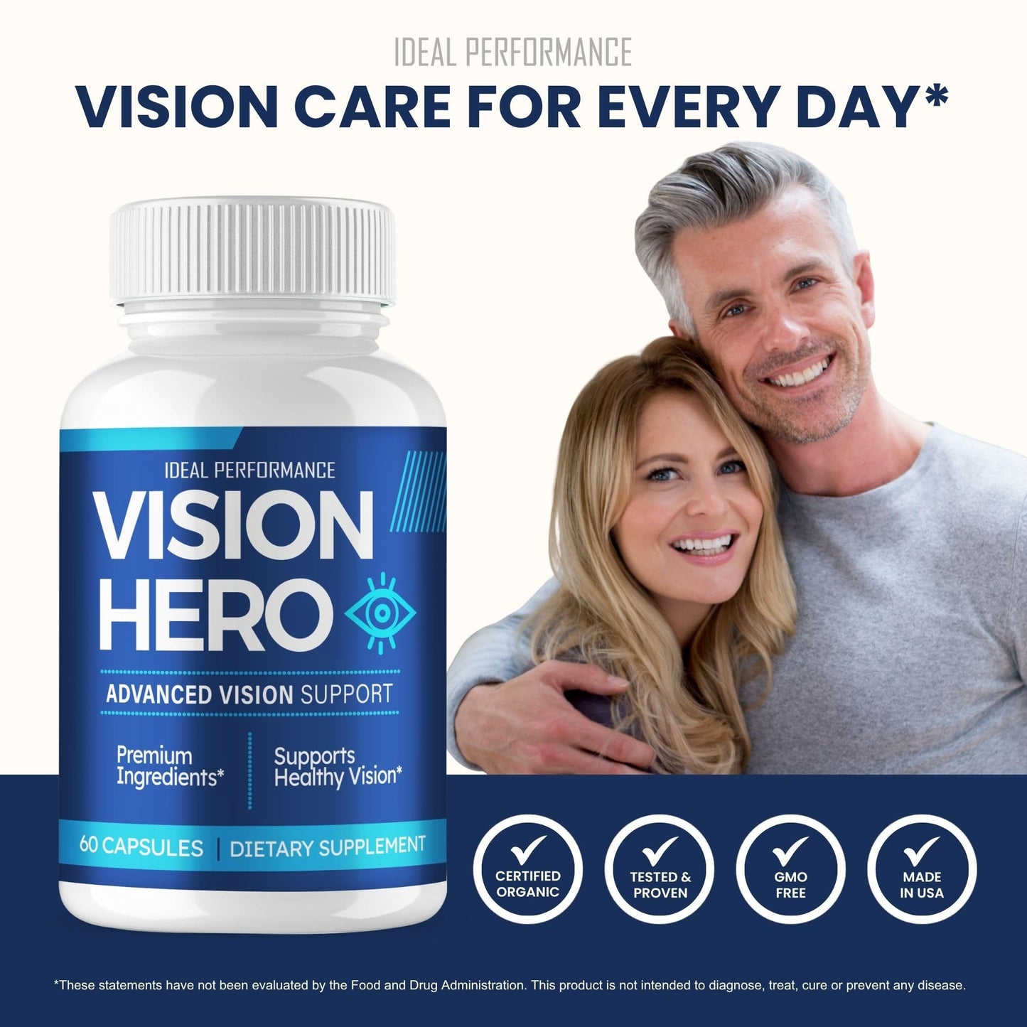IDEAL PERFORMANCE Vision Hero Capsules 120 Count