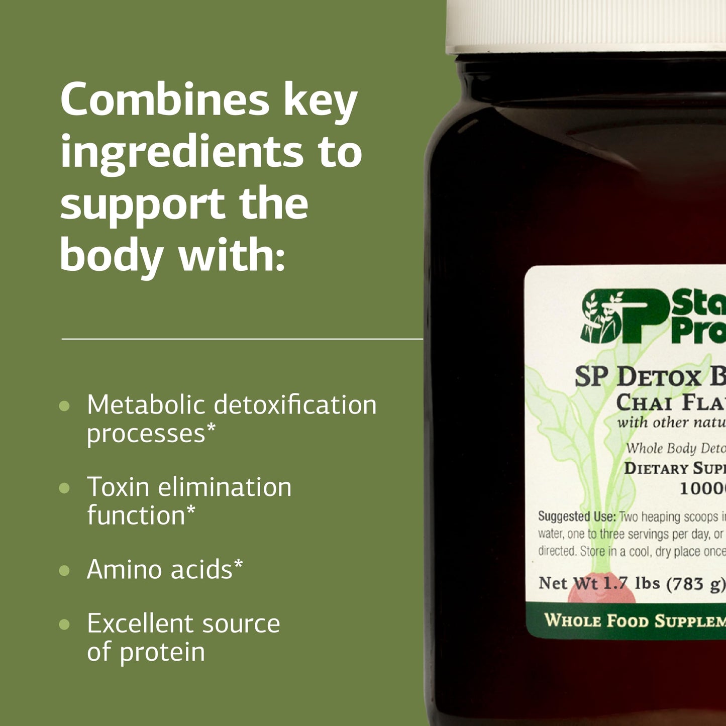 Standard Process Inc. SP Detox Balance Chai Powder, 1 Ounce