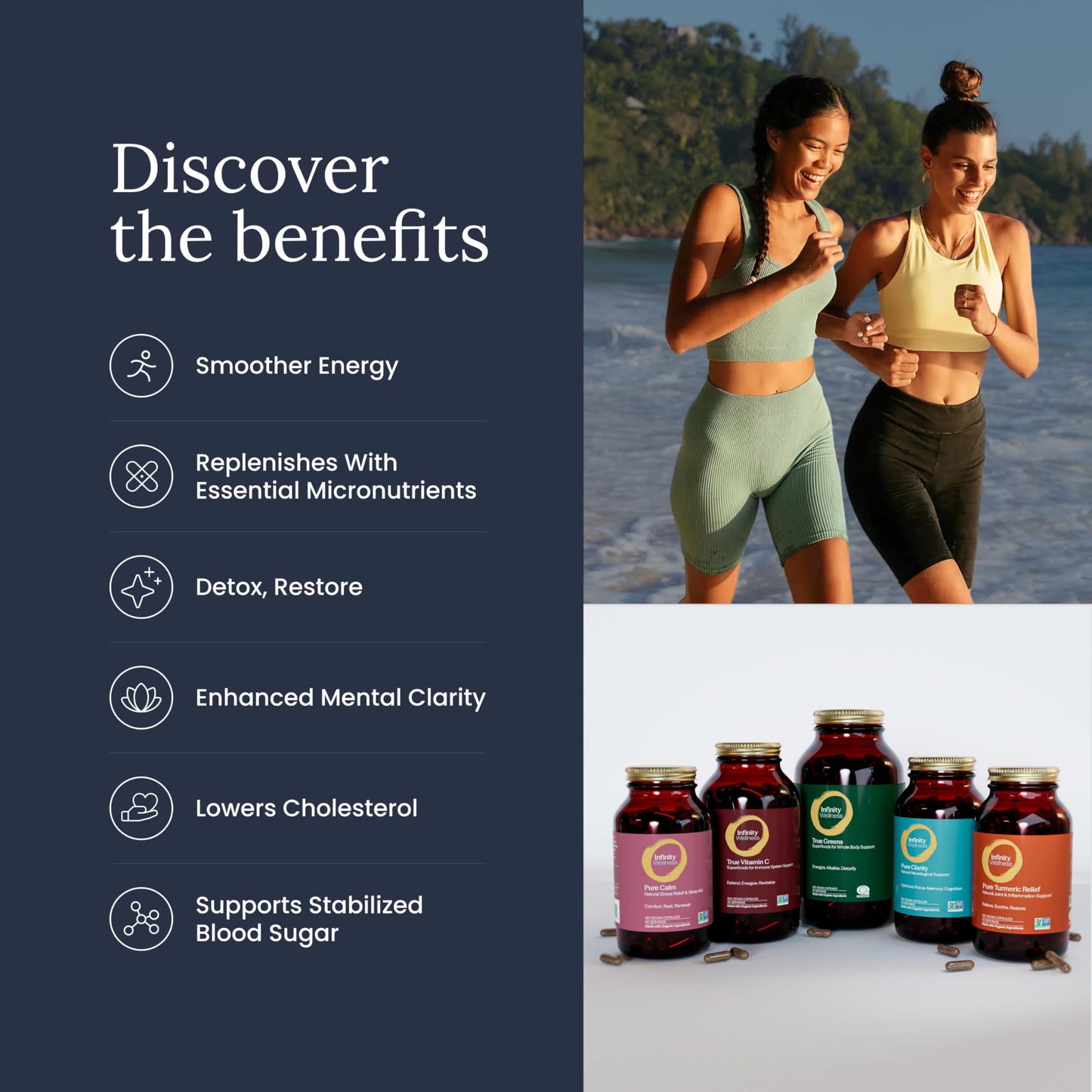 Infinity Greens Superfood Capsules, 480 Capsules