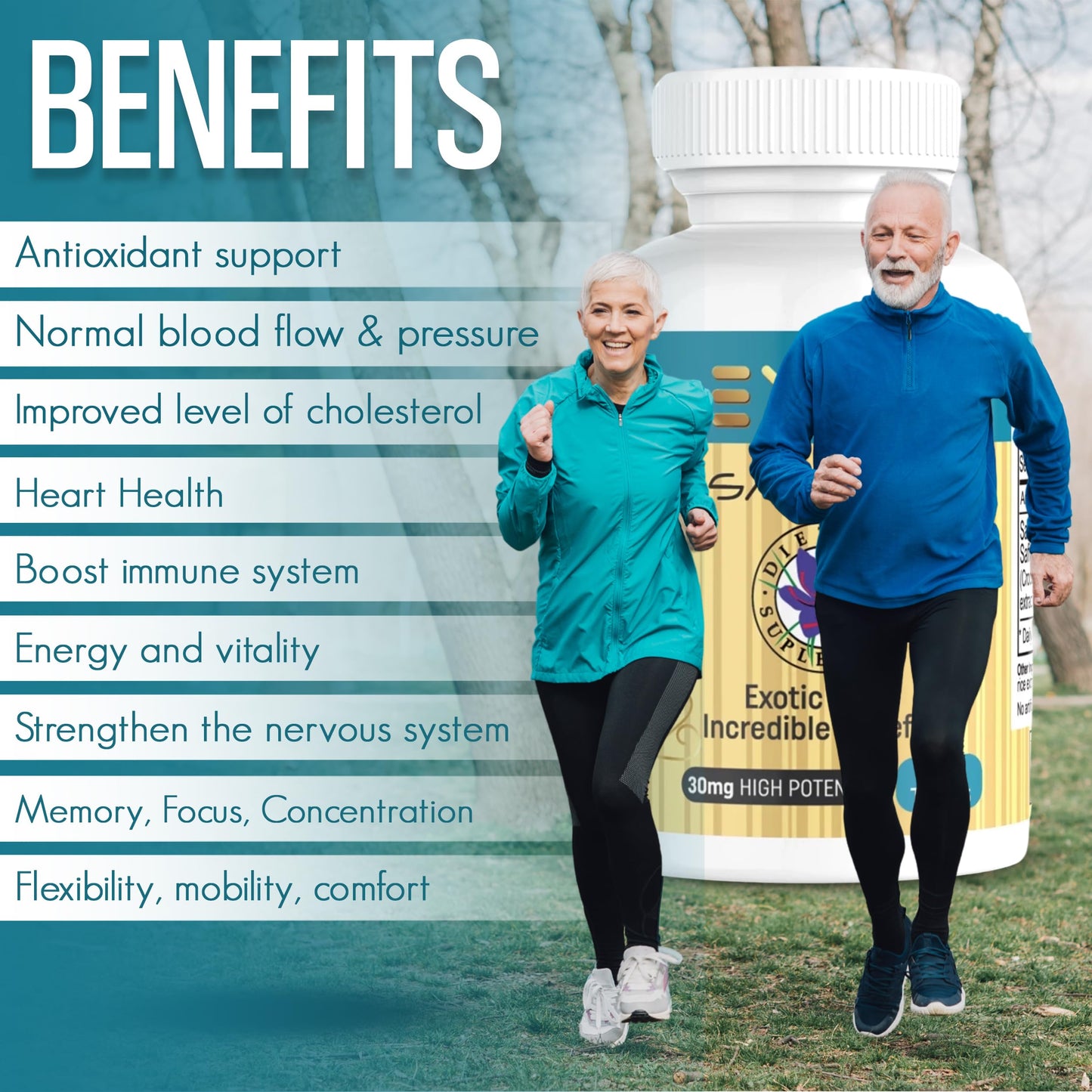 EXIR Saffron Supplements Tablets 60