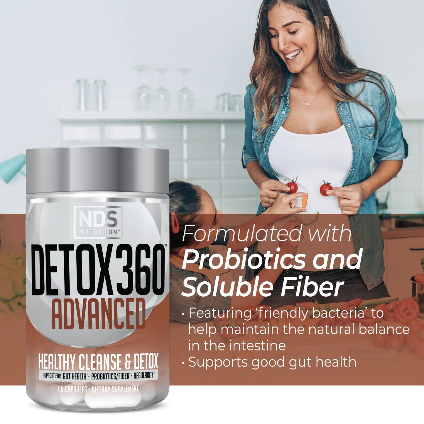 FitLife Brands Nutrition Detox 360 Advanced 60 Capsules