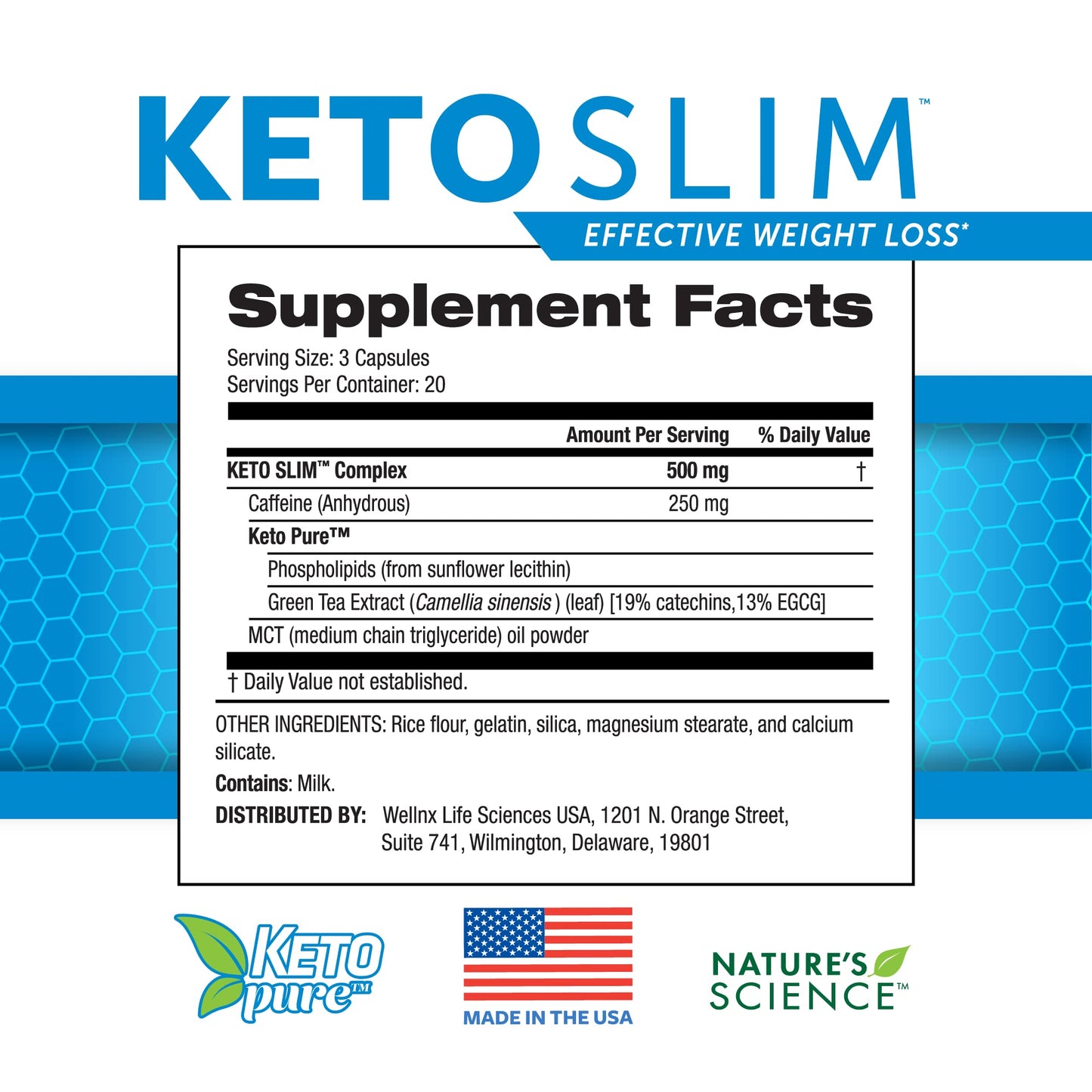 Nature's Science Keto Slim Capsule 60 Capsules