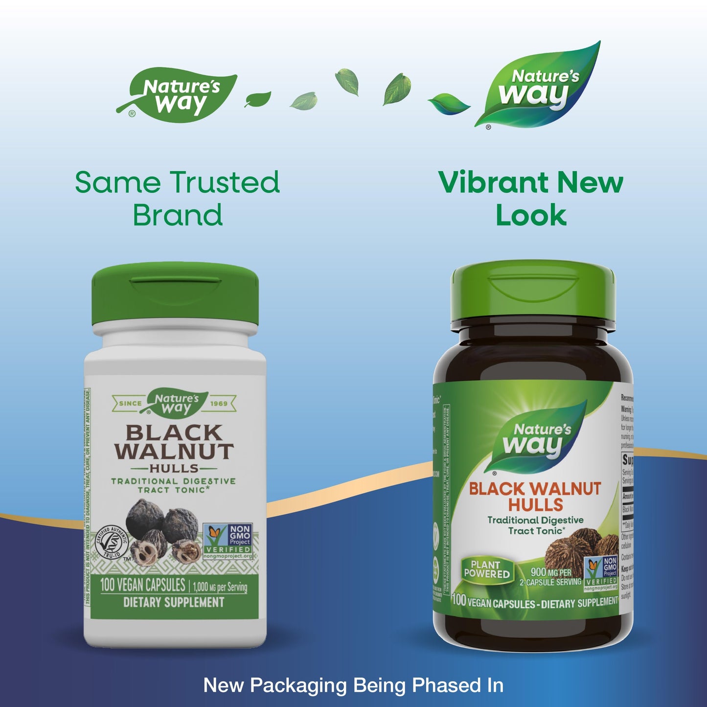 Nature's Way Black Walnut Hulls Capsules 200 Capsules
