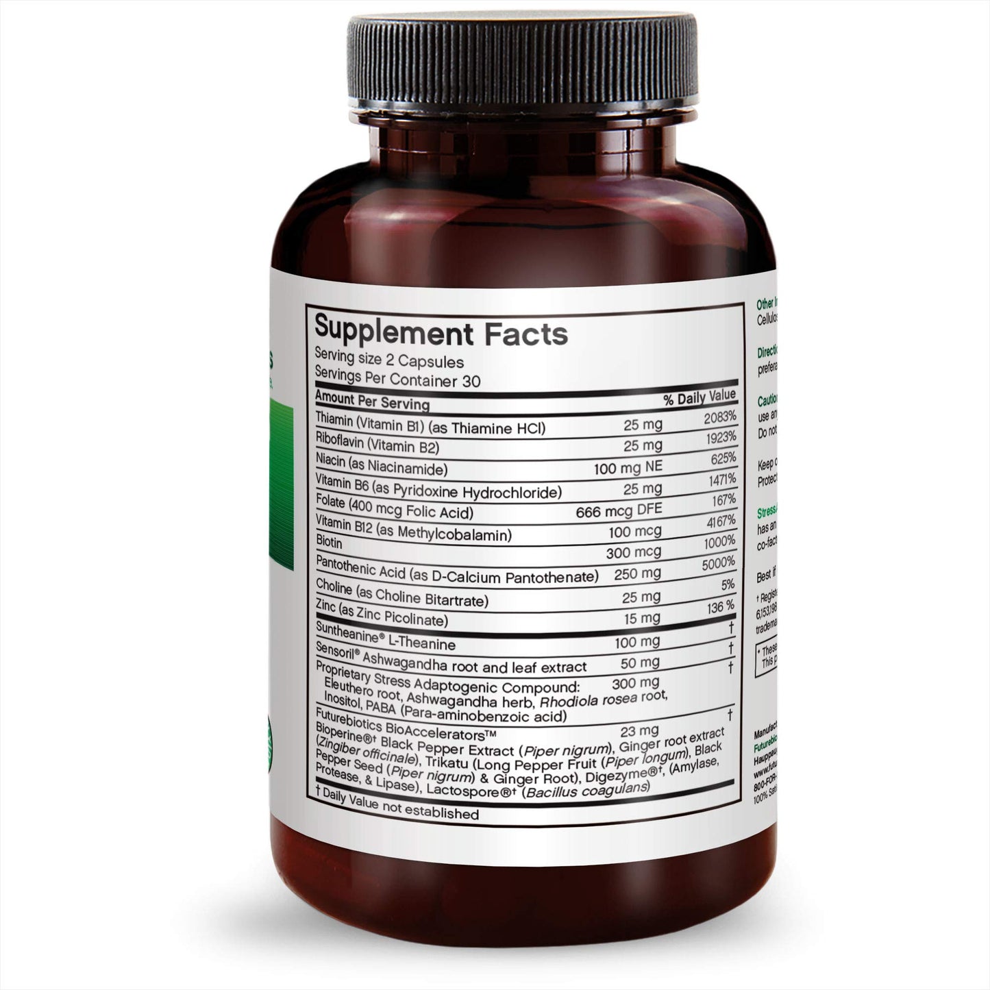 Futurebiotics StressAssist Capsule 60 Count