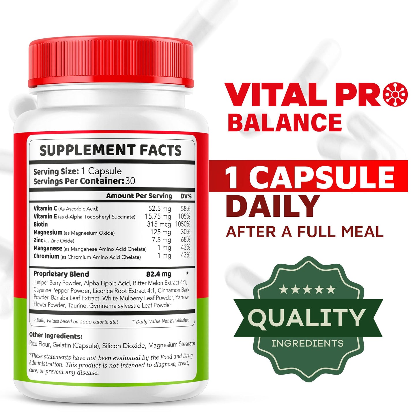 LIVORKA Vital Pro Balance 60 Capsules