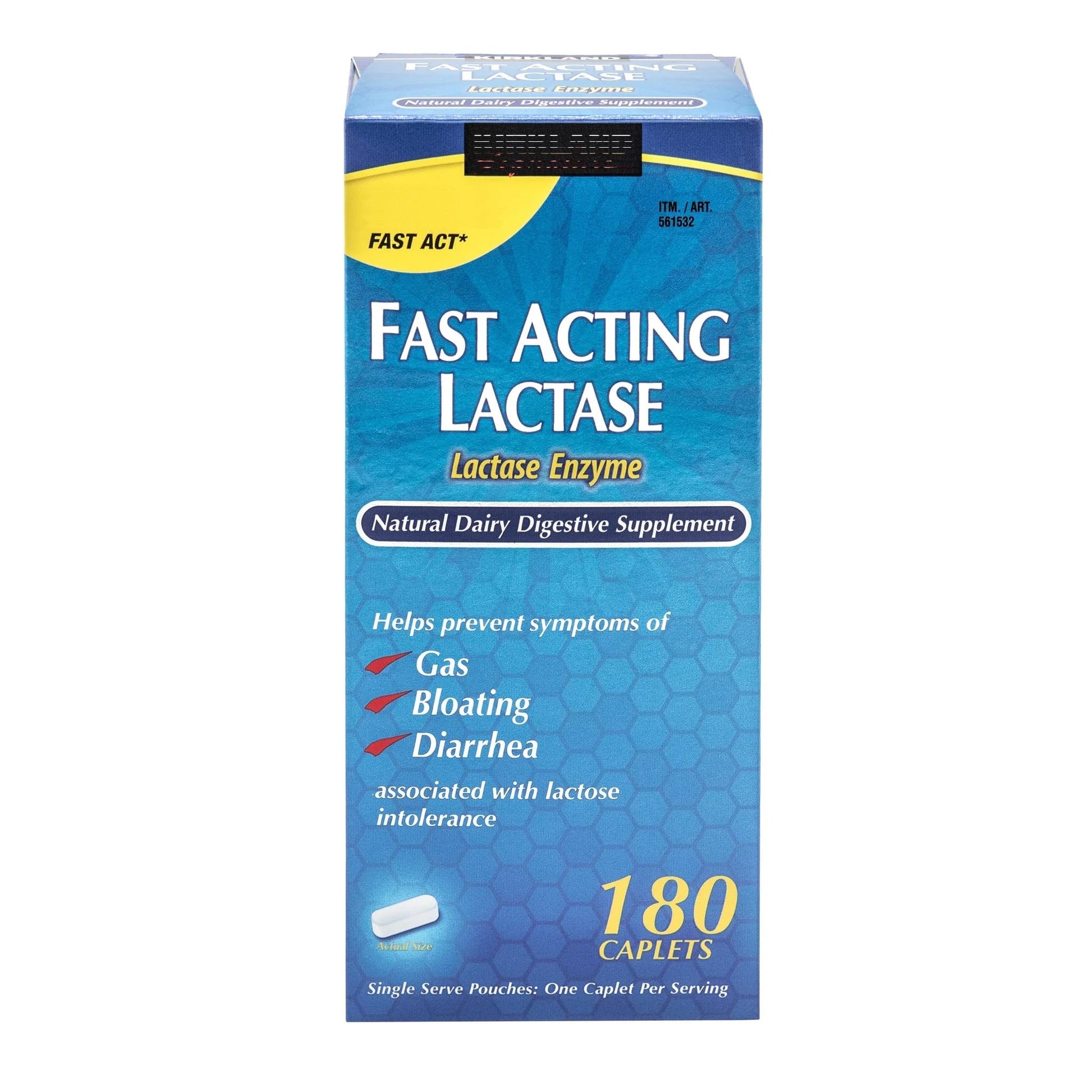 Generic Fast Acting Lactase Capsule, 180 Count