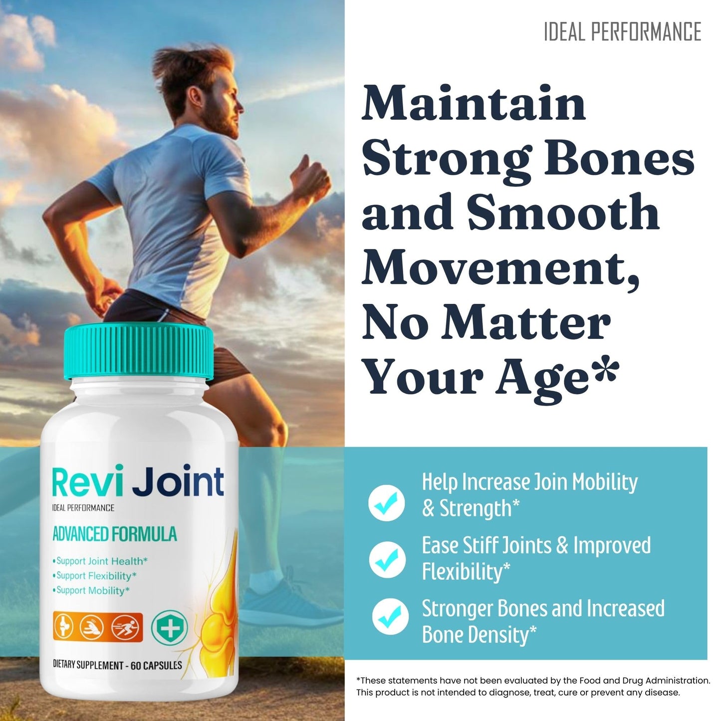 Ideal Performance Revi Joint Health Support Capsules, 60 Capsules
