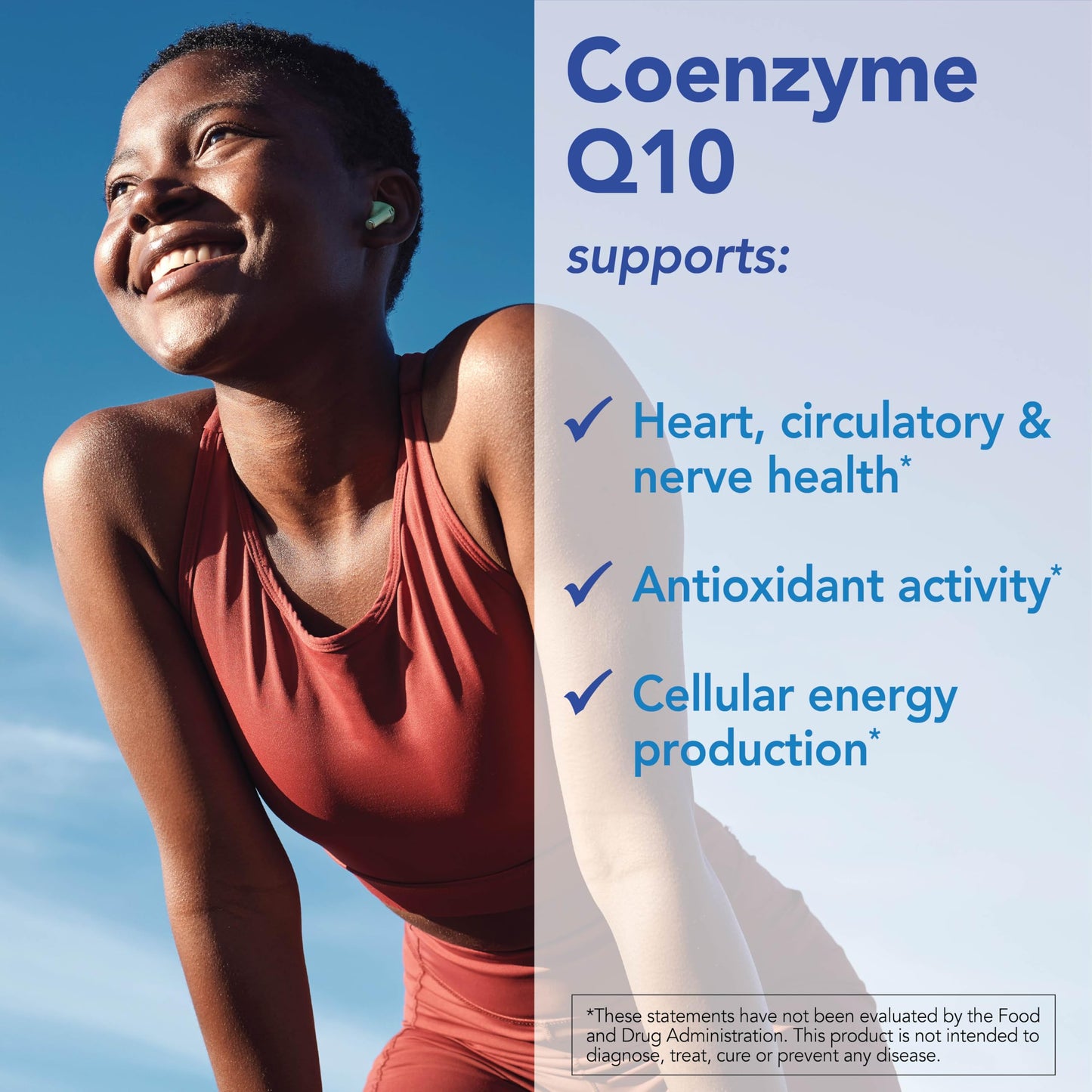 Patient One Coenzyme Q10 (CoQ10) 100 mg, 60 Capsules