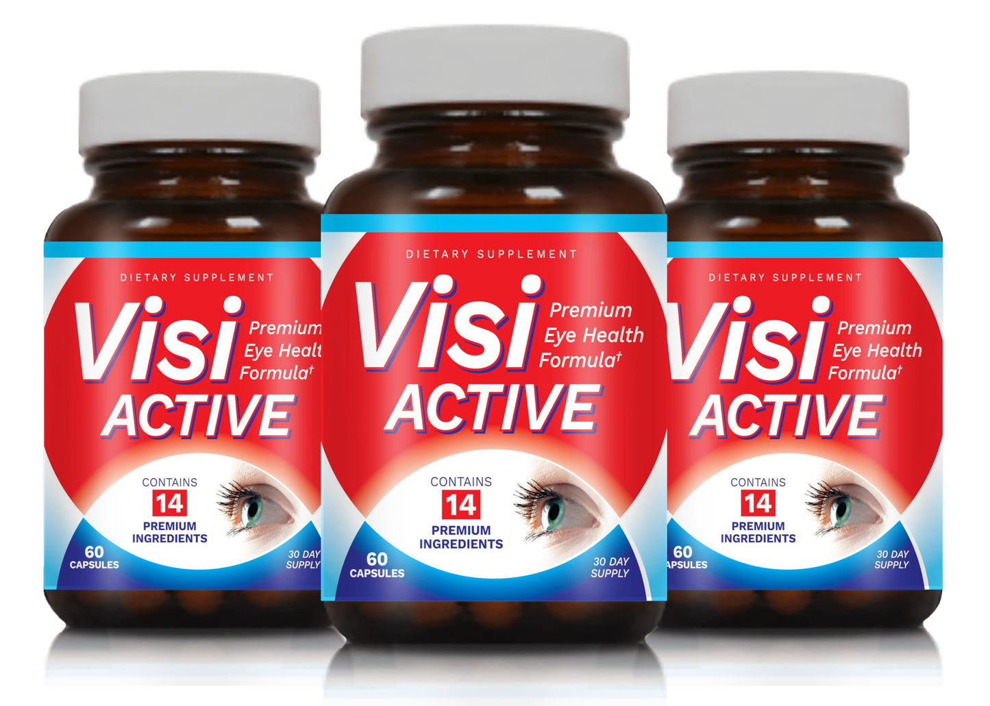 VisiActive Vision Support Supplement 180 Capsules