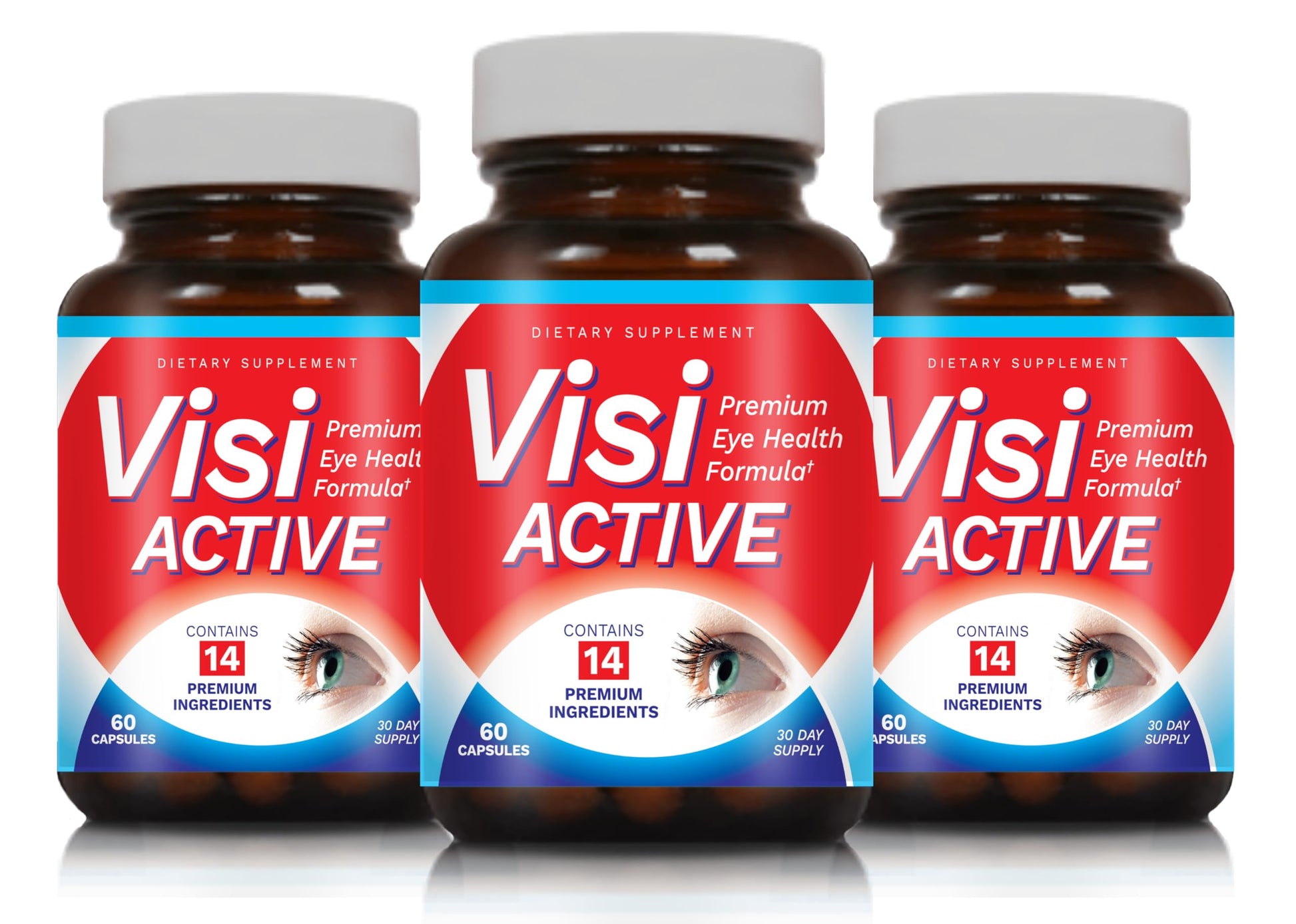 VisiActive Vision Support Supplement 180 Capsules