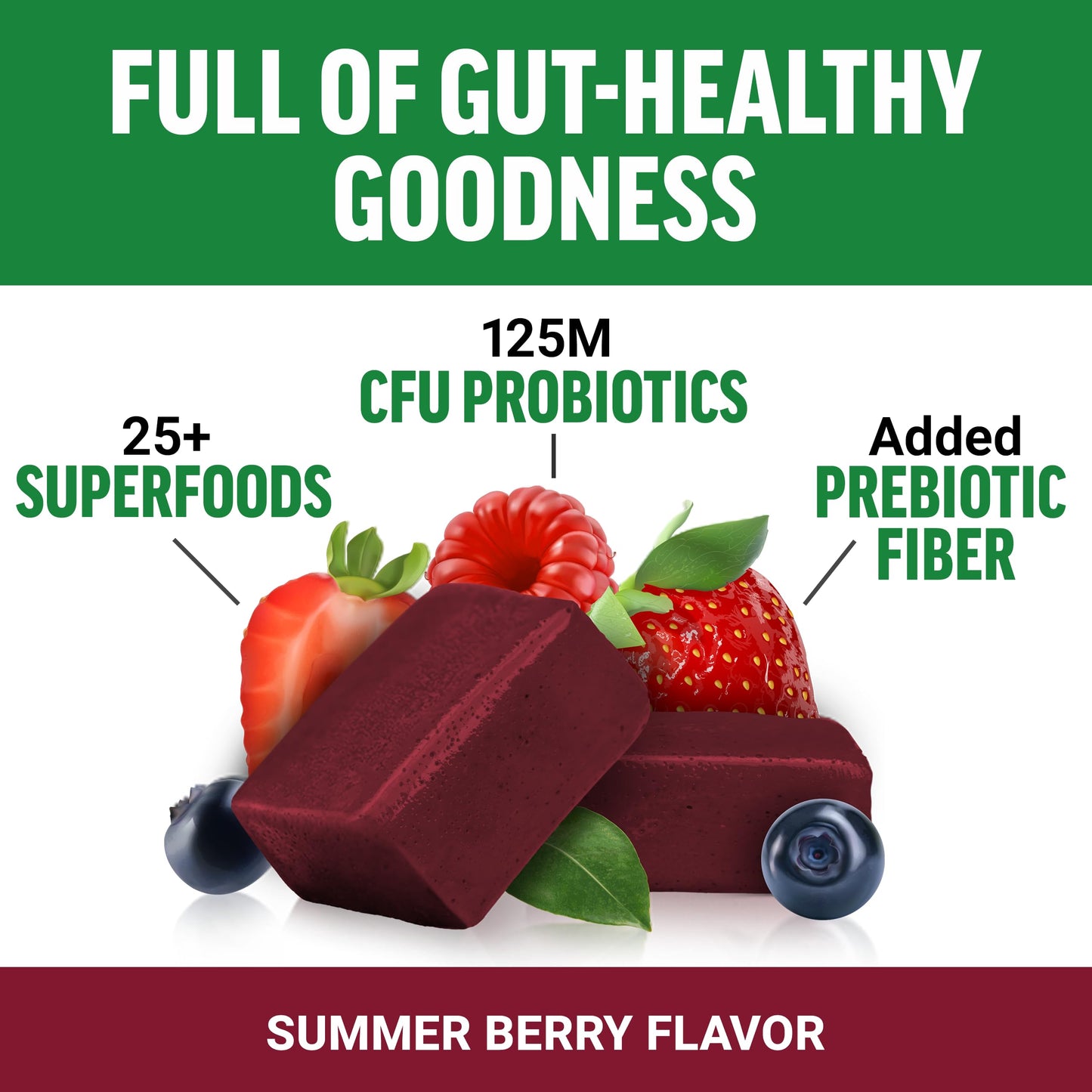 Force Factor Smarter Greens Superfood Chews Chewable 180 Chews