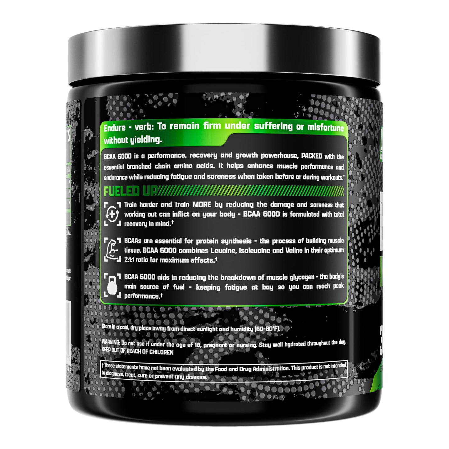 Nutrex Research BCAA 6000 Amino Acids Powder, 8.4 Ounce