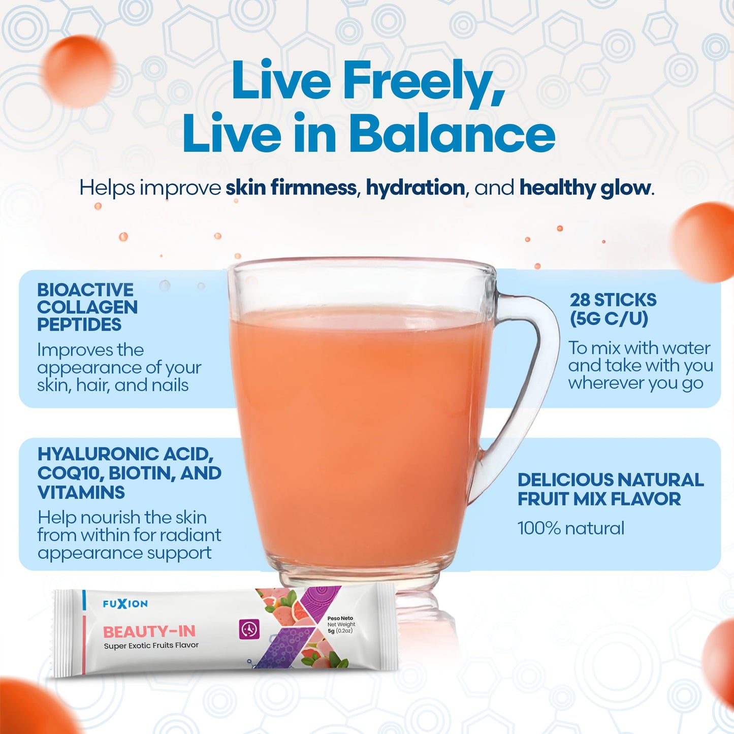 FuXion Beauty In Collagen Beauty Drink Softgels 28 Count