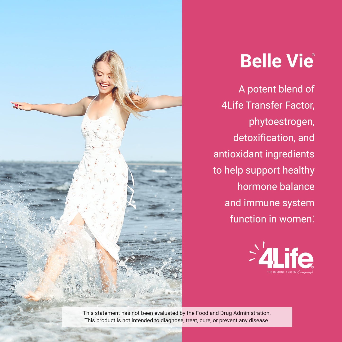 4Life Transfer Factor Belle Vie Capsule 60 Count