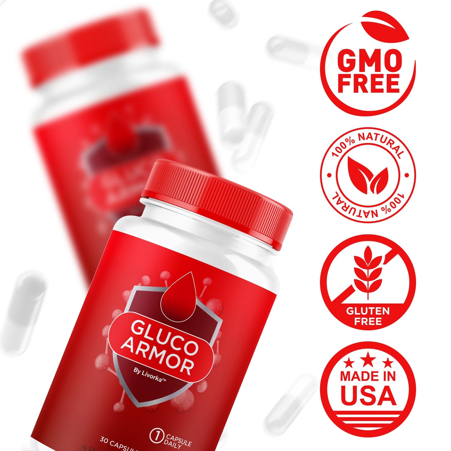 LIVORKA Gluco Armor 90 Capsules